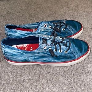 Sperry Top-Sider JAWS themed shoes